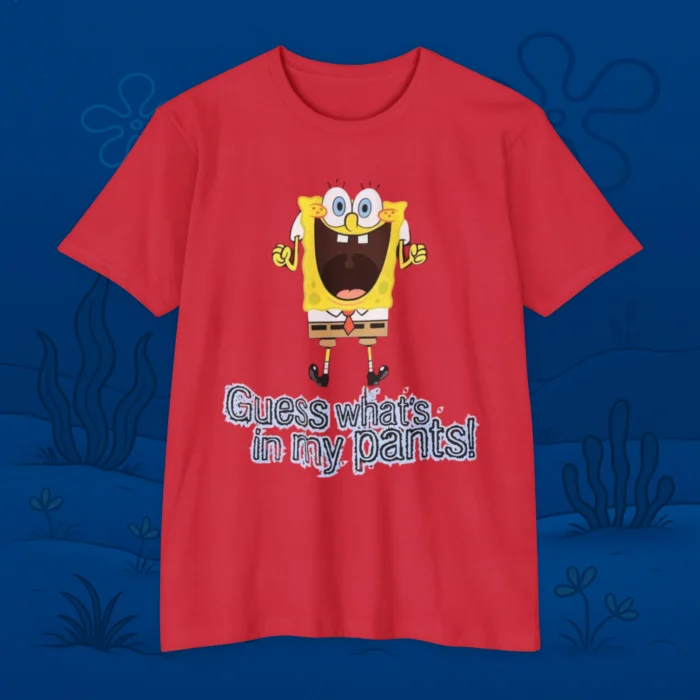 Guess What’s In My Pants Spongebob T Shirt