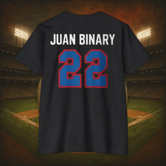 Juan Binary 22 T Shirt
