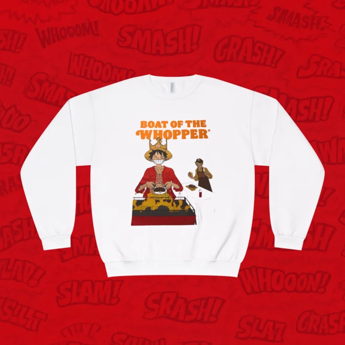 One Piece Luffy Burger King Sweatshirt