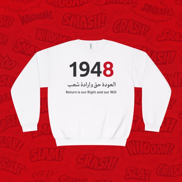 Return Is Our Right and Our Will Palestine Sweatshirt