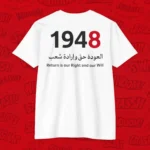 Return Is Our Right and Our Will Palestine T Shirt