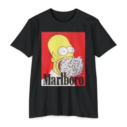 Simpson Homer Marlboro Anthony Fantano T Shirt