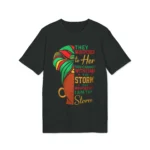 They Whispered to Her You Cannot Withstand the Storm Black Women Shirt