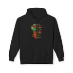 They Whispered to Her You Cannot Withstand the Storm Black Women Hoodie