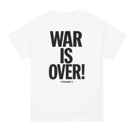 War Is Over Madonna T Shirt