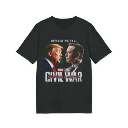 Civil War Trump vs Elon Shirt