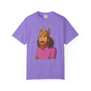 Burger King Guy Purple Shirt