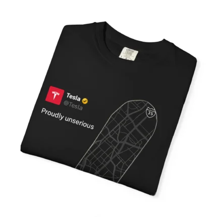 Tesla Proudly Unserious T Shirt