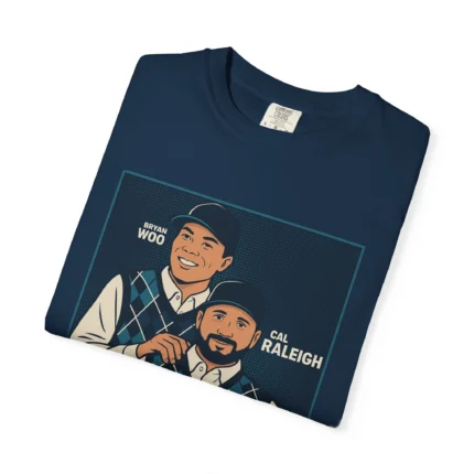 Bryan Woo and Cal Raleigh Step Brother T Shirt