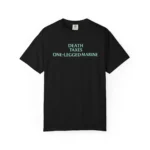 Death Taxes One-Legged Marine Shirt