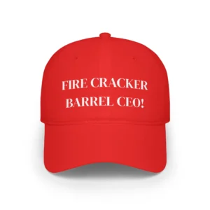 Fire Cracker Barrel CEO Hat