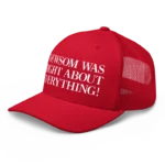 Newsom Was Right About Everything Hats