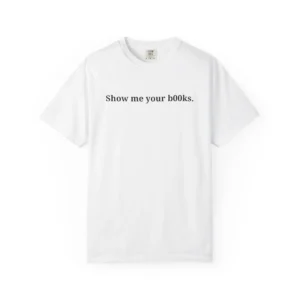 Show Me Your b00ks Dua Lipa Shirt