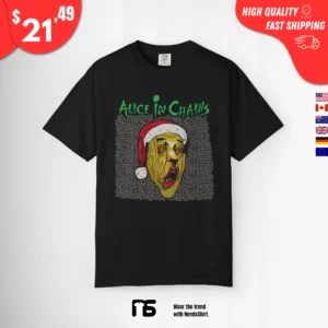 Alice in Chains Christmas 1991 T Shirt
