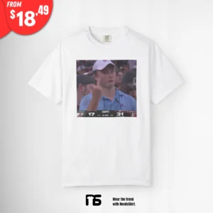 Angry Alabama Fan Middle Finger Shirt