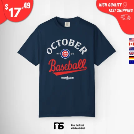 Cubs October Baseball Shirt