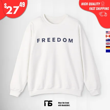 Freedom Charlie Kirk Sweatshirt