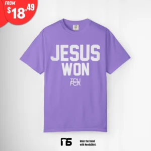 Jesus Won TCU Football Shirt