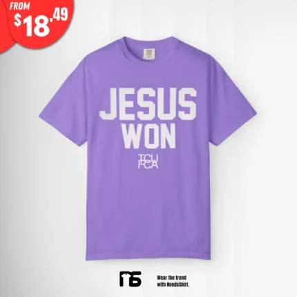 Jesus Won TCU Football Shirt
