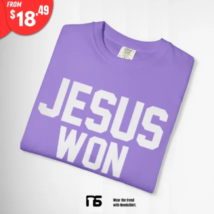 Jesus Won TCU Football T Shirt