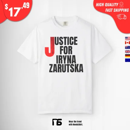Justice For Iryna Zarutska t Shirt