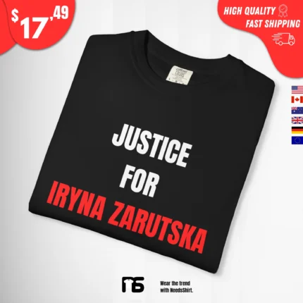 Justice For Iryna Zarutska T Shirt