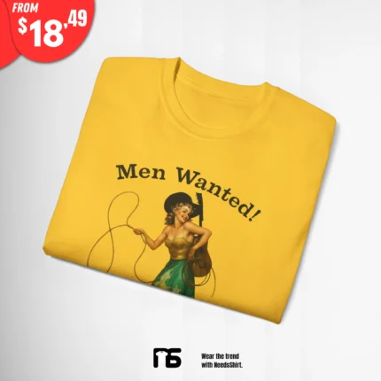 Men Wanted Sabrina Carpenter T Shirt