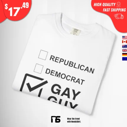 Republican Democrat Gay Guy t-Shirt
