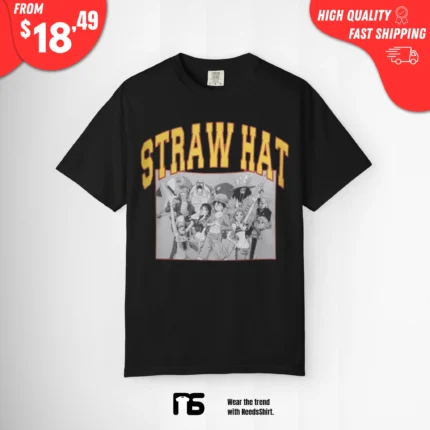 Straw Hat One Piece Shirt