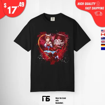 Dr Pepper Cherry Anime Shirt