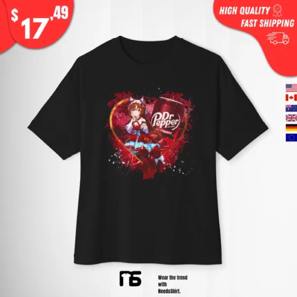 Dr Pepper Cherry Anime t-Shirt