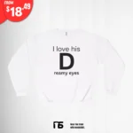 i love his d reamy eyes Sweatshirt