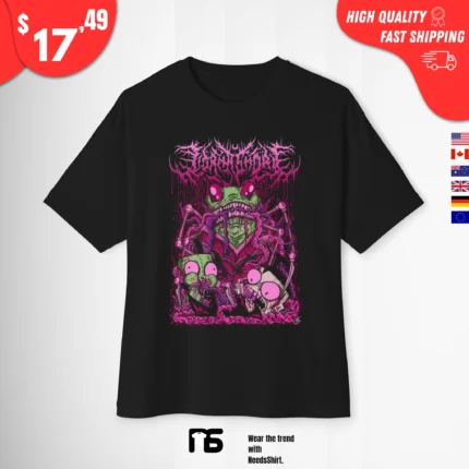 Lorna Shore Invader Zim t-Shirt
