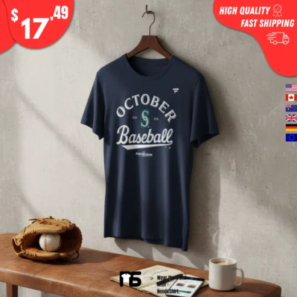 Mariners October Baseball Shirt