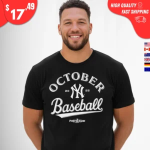 October Baseball Yankees Shirt