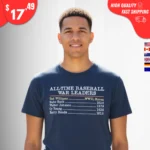 All Time Baseball WAR Leaders Shirt