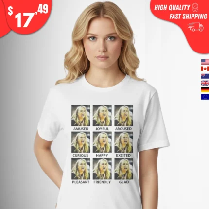 Becky Hammon Amused Joyful Aroused Curious Happy Excited Shirt