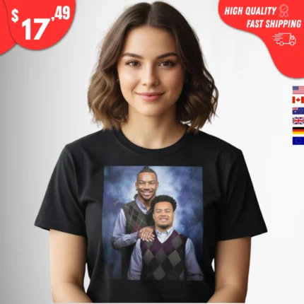 Bijan Robinson & Tyler Allgeier Step Brother t-Shirt