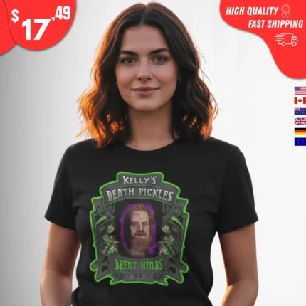 Brent Hinds In Memory Kelly's Death Pickles t-Shirt