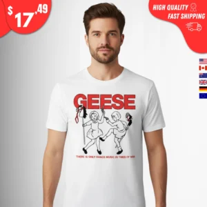 Geese There Is Only Dance Music in Times of War Shirt