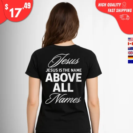 Jesus Is the Name Above All Names Justin Fields t-Shirt