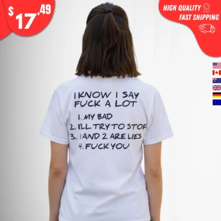 Jude Bellingham I Know I Say Fuck a Lot t-Shirt