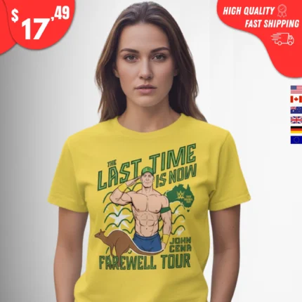 Last Time Is Now John Cena Australia t-Shirt
