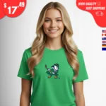 Notre Dame Hockey Leprechaun Irish Shirts