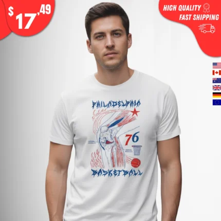 Philadelphia Basketball Knees 76 Shirt