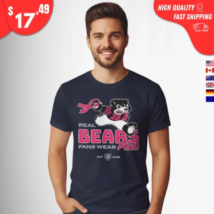 Real Bears Fans Wear Pink Shirt