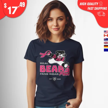 Real Bears Fans Wear Pink t-Shirt