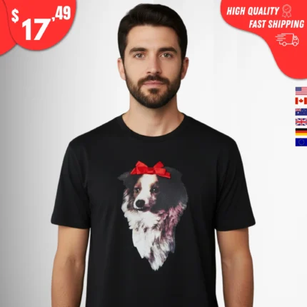 Sabrina Carpenter Sheltie Collie Dog t-Shirt