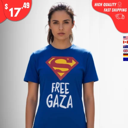 Superman Free Gaza t-Shirt