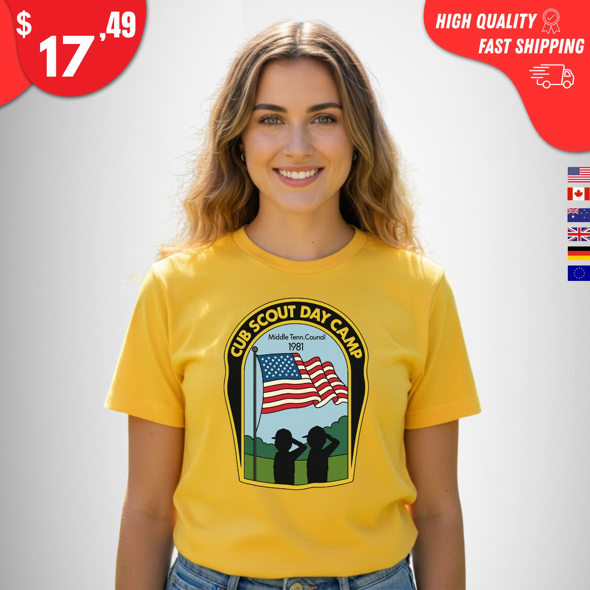 1981-cub-scout-day-camp-sabrina-carpenter-shirt 1981 Cub Scout Day Camp Sabrina Carpenter Shirt